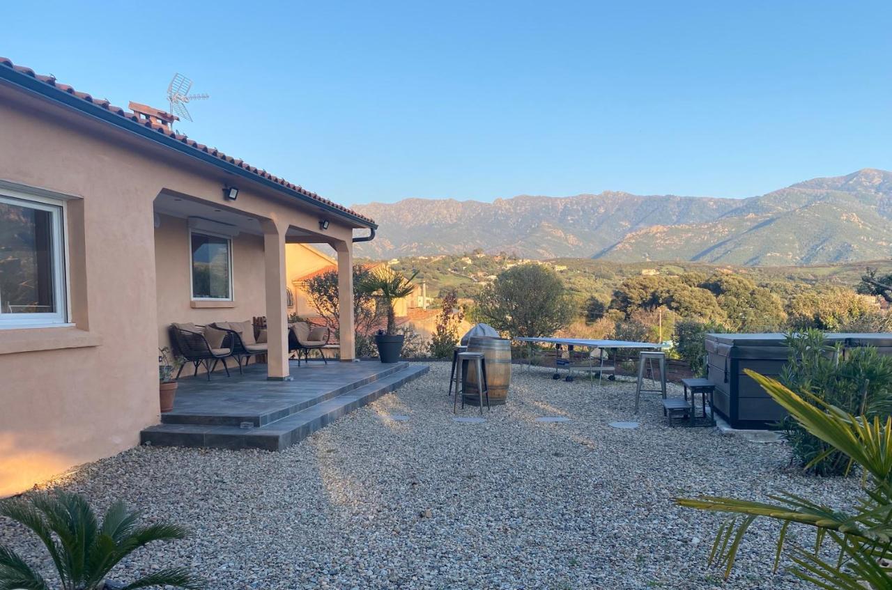 Villa Ghjuvan - Sea, Mountain & Spa Peri Exterior foto
